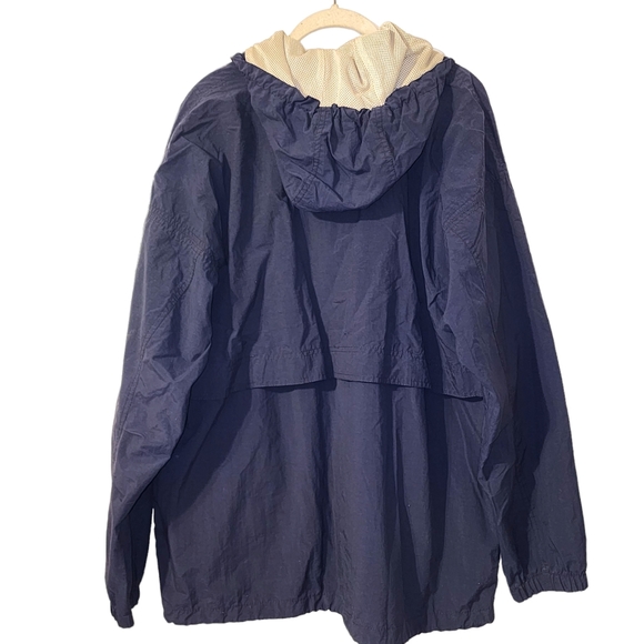 Vintage Members Only Blue Pull Over Nylon Jacket Size Medium - Picture 2 of 13